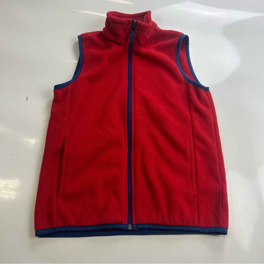 Amazon essentials kid sleeveless zip up sweater L m122-36